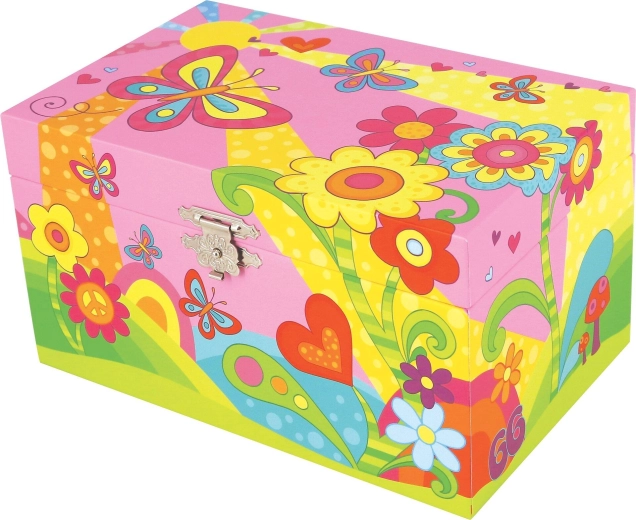 Goki muusikaline ehtekarp butterfly meadow - 1 tk