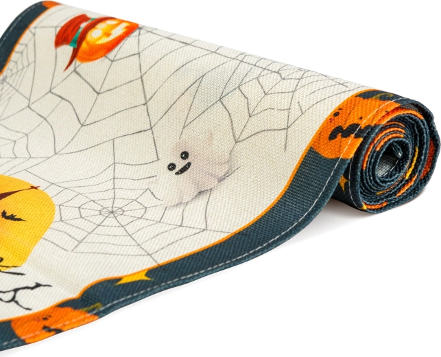 Halloweeni motiividega lauajooksja 184 × 33 cm