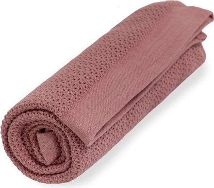 Vinter & Bloom orgaaniline tekk Soft Grid evening rose