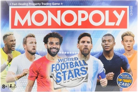 Monopoly: maailma jalgpallitähed (ingliskeelne versioon)