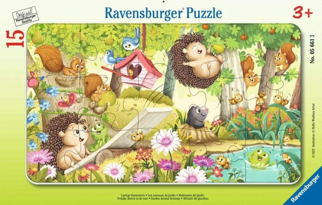 Children's Puzzle Ravensburger Garden 15 Pieces