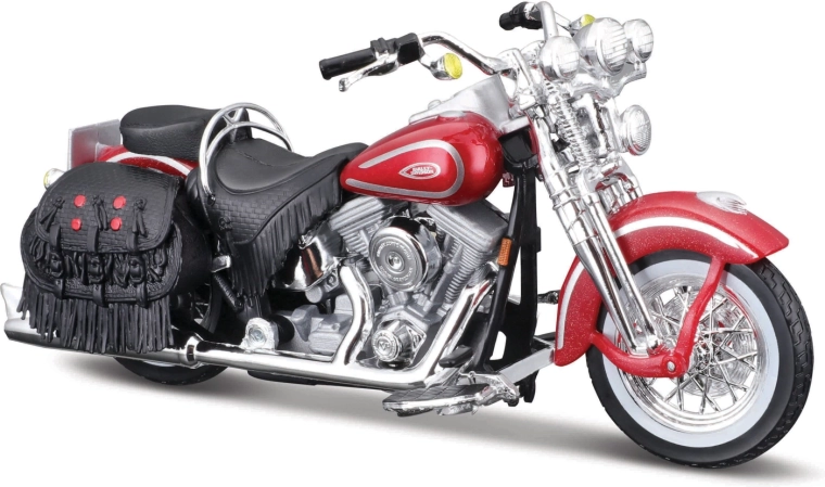 Maisto Harley-Davidson 1999 FLSTS Heritage Softail Springer 1:18 punane
