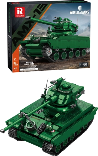 AMX 13 75 tanki ehituskomplekt World of Tanks 1037 detailiga