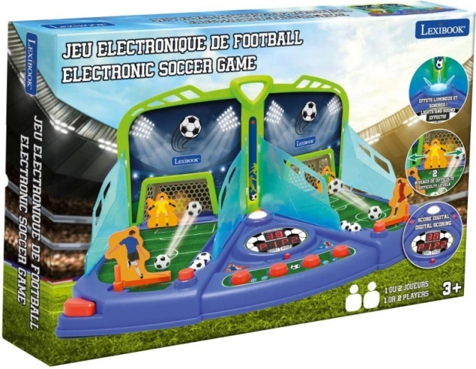 Lexibook electronic tabletop football with lights and sounds for 2 players