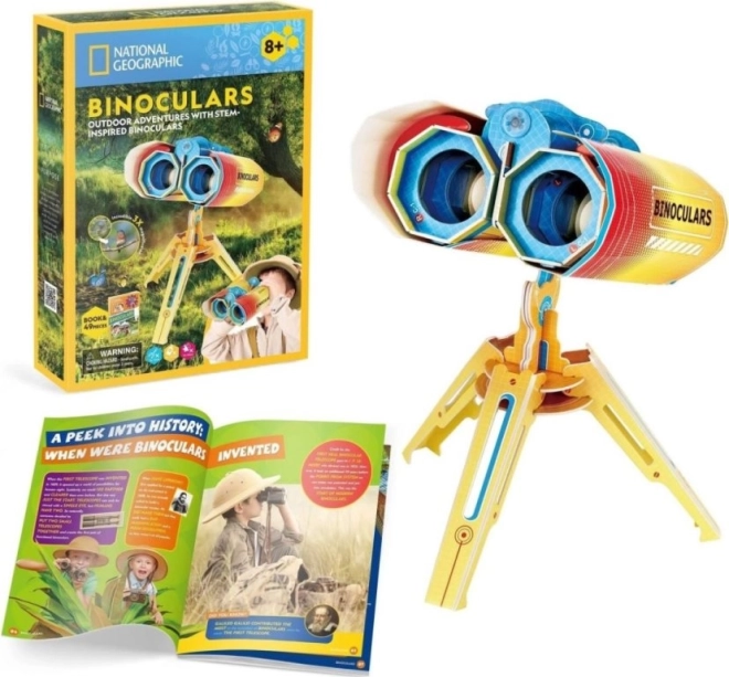3D pusle NATIONAL GEOGRAPHIC binokkel – 49 tükki