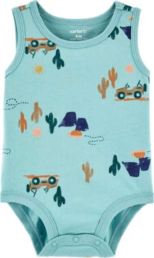 Carter's varrukateta beebibodi Blue Jeep poistele, suurus 56