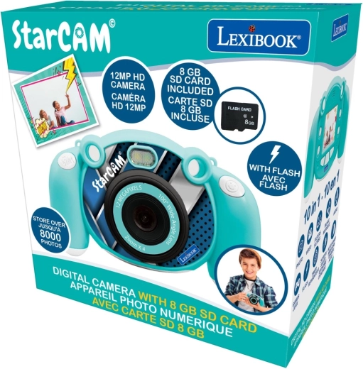 Lexibook HD Camera and Photo Camera with SD Card