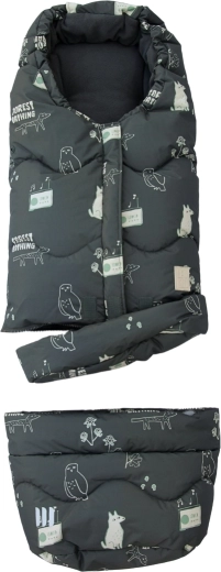 Leokid Transformer footmuff forest bathing