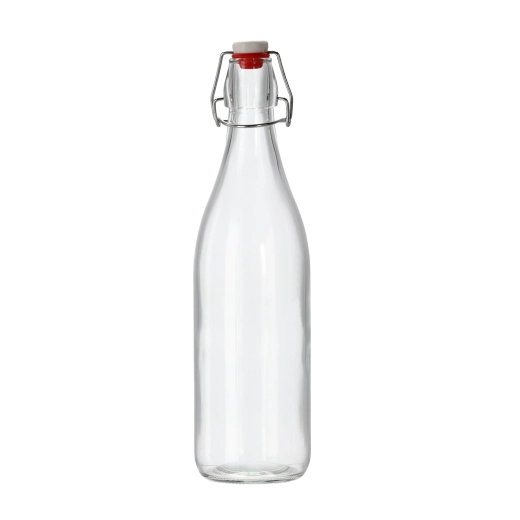 Klaaspudel Costolata 750 ml hermeetilise mehaanilise sulguriga