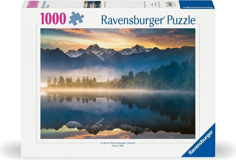 Ravensburger puzzle Lake Matheson, New Zealand, 1000 pieces