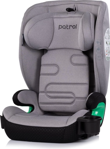 Chipolino turvatool Patrol i-Size isofix 100–150 cm Platinum