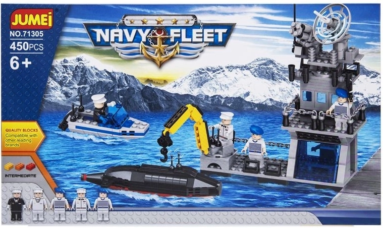 Jumei Navy Fleet ehituskomplekt – merevägi 450 detaili
