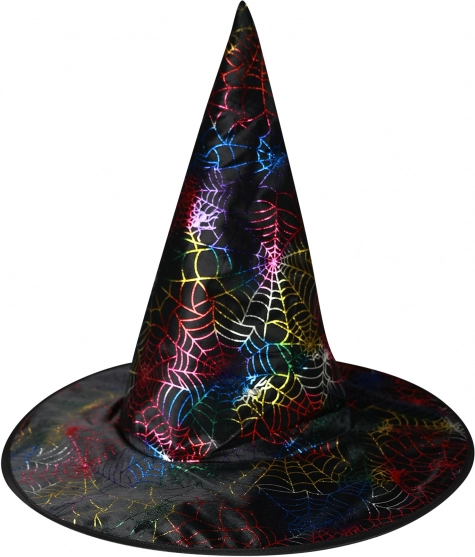 täiskasvanute nõiakübar ämblikuvõrgumustriga