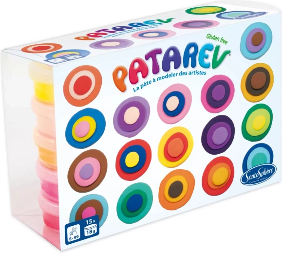 SentoSphere modelleerimismass Patarev 15 värvi