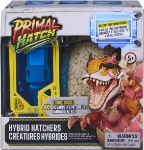 Jurassic World Primal Hatch Hybrid Hatchers – kooruv hübriiddinosaurus