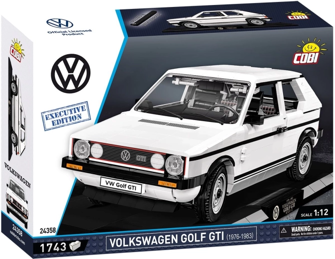 Cobi Volkswagen Golf GTI (1976–1983) Executive Edition ehituskomplekt 1:12