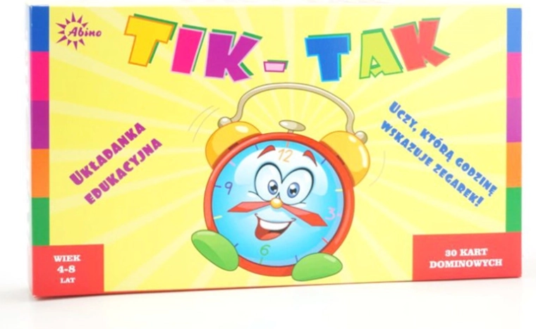 Tik Tak pusle – doomino kella õppimiseks