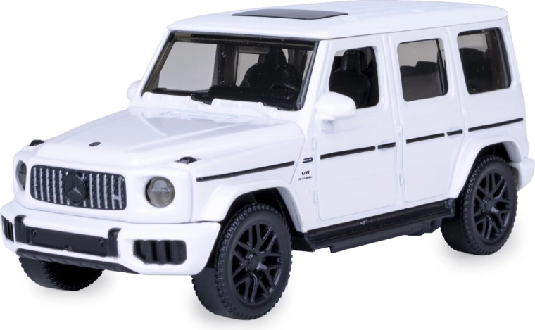 Mercedes-AMG G 63 metallmudel mõõtkavas 1:43, valge