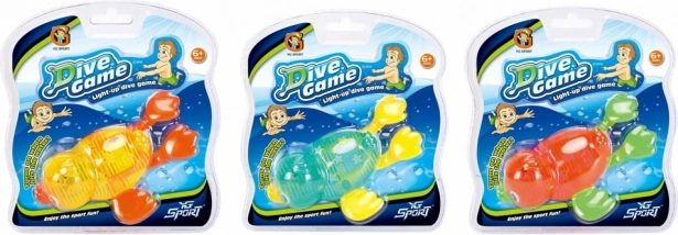 Sukeldumispart veevalgusega