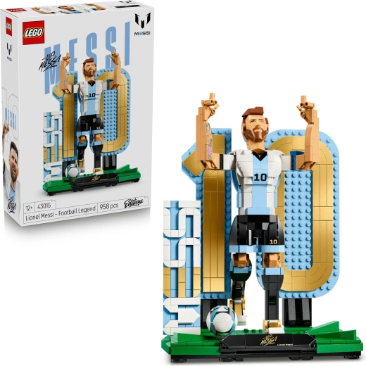 LEGO Editions Lionel Messi – jalgpallilegend