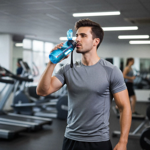 Sportlik plastpudel 600 ml - 1 tk