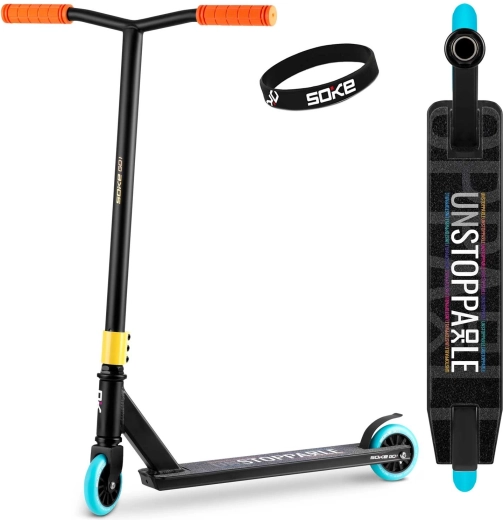 Soke Go! orange freestyle scooter