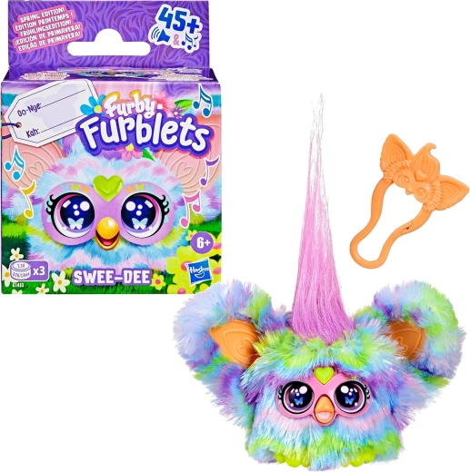Hasbro Furby Furblets Swee-Dee interaktiivne plüüsleluloom 5 cm