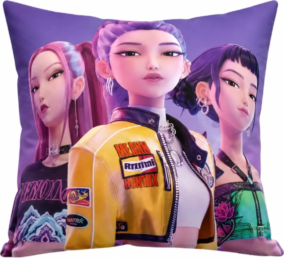 Dekoratiivpadi K-Pop Demon Hunters Huntrix 40 × 40 cm