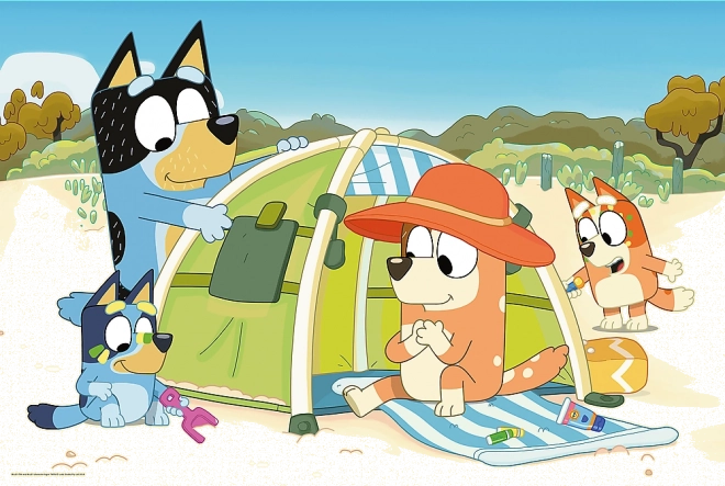 Trefl pusle BLUEY maxi 24 tükki – Suurepärane päev