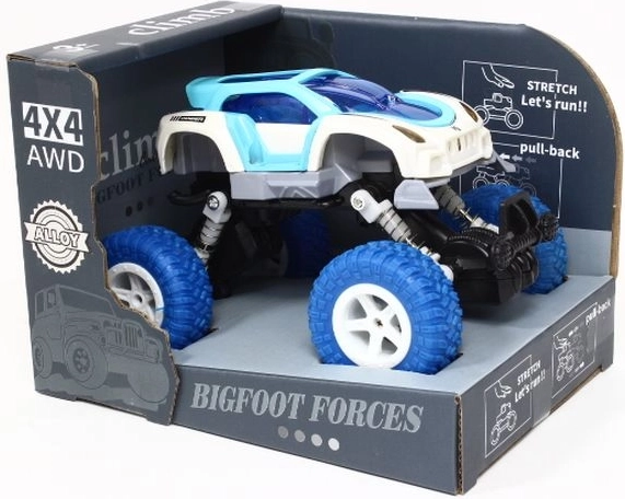 Vedrustusega metallist 4×4 mänguauto