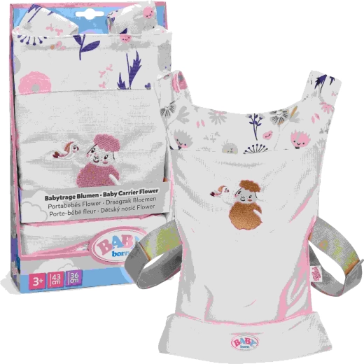 Baby born nukkukandja lilled