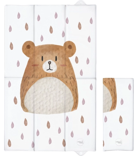 Ceba Baby reisikomplektne mähkimismatt basic bear buddy 80 × 50 cm