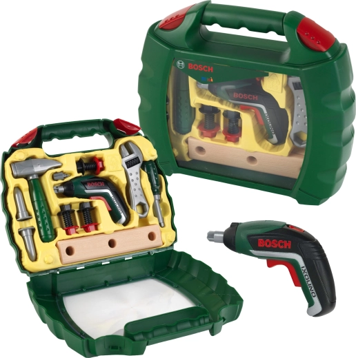 Laste tööriistakohver BOSCH Mini ja akukruvikeerajaga Ixolino II