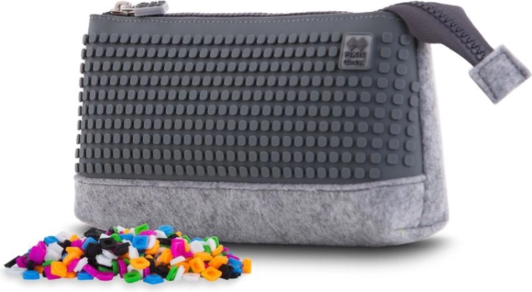 Pixie Crew Large Pencil Case Grey