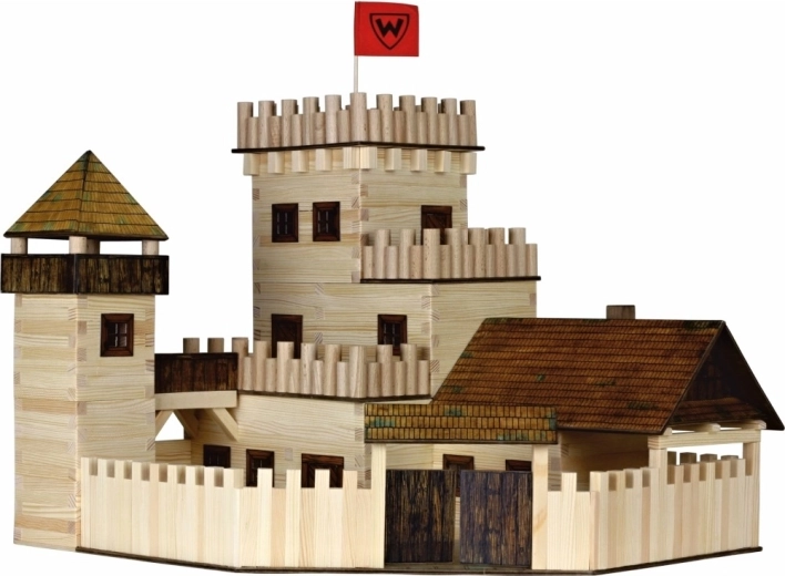 Walachia Wooden Glue-Together Castle Building Kit