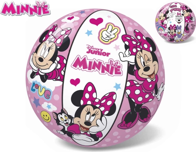 Laste kummipall Minnie, 23 cm