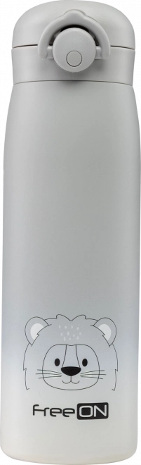 FreeON laste roostevabast terasest termos 480 ml – hall