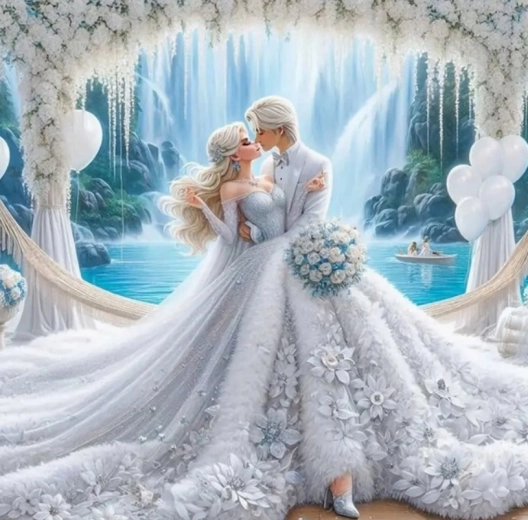 Painting by Numbers – Wedding 40 × 50 cm