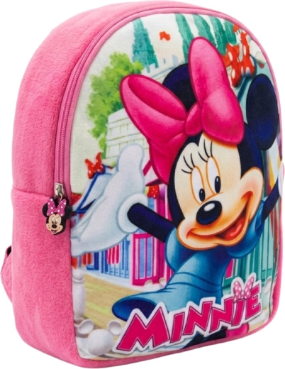 Pehme laste seljakott Minnie Mouse roosa