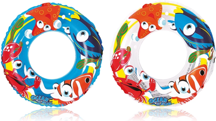 Täispuhutav ujumisrõngas 50 cm OCEAN FUN lastele