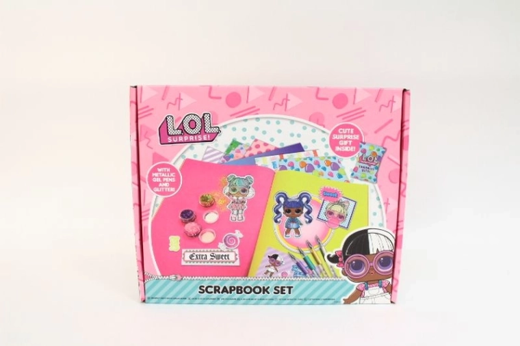 L.O.L. Surprise loovkomplekt märkmiku kaunistamiseks