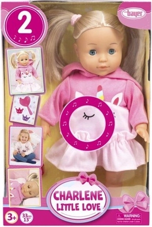 Interaktiivne nukk Charlene BAYER, 33 cm