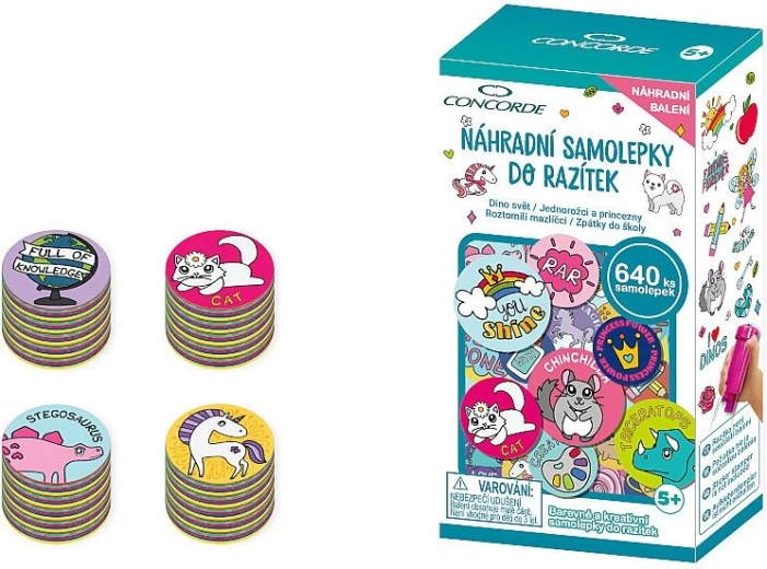 CONCORDE templite varukleebised – assortii
