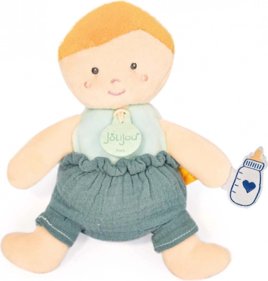 Doudou Jolijou doll 18 cm green