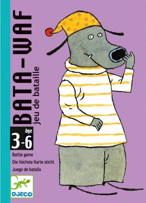 DJECO kaardimäng Bata-Waf lastele