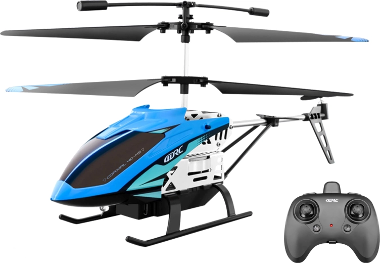 Kaugjuhitav RC-helikopter, metallkonstruktsioon, 25 × 5 × 12 cm
