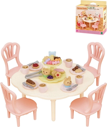 Sylvanian Families peokomplekt maiustustega