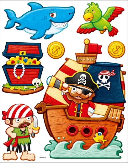 Decorative Pirate Wall Stickers