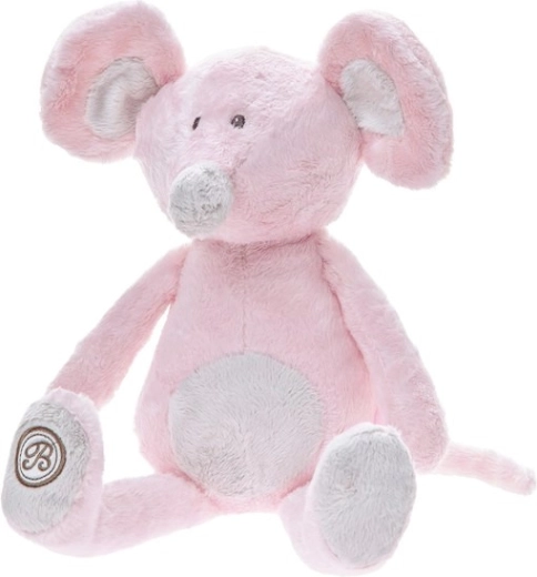 Plush Mouse Lena 20 cm pink