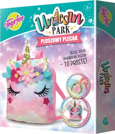 Backpack Sewing Kit with Unicorn